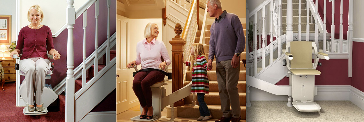 Acorn 180 Stairlift Curved Installation