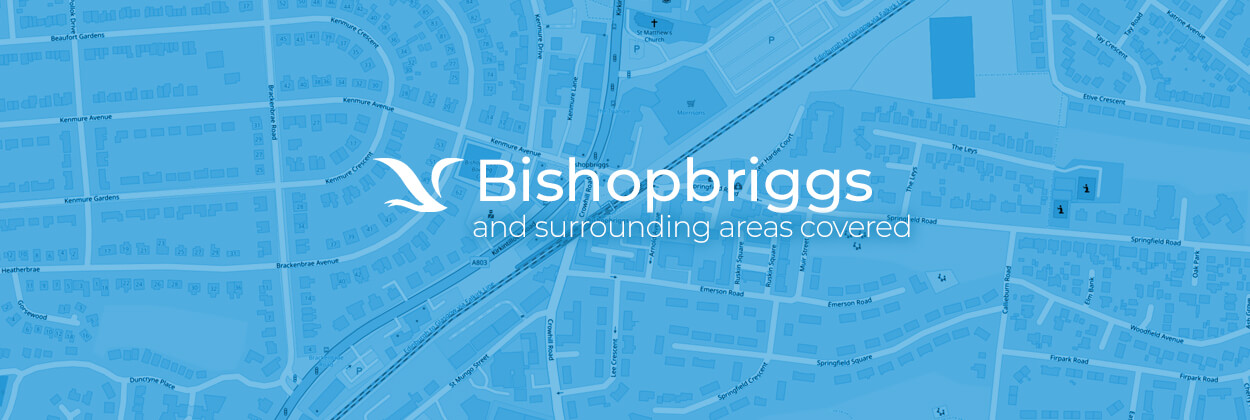 Budget Stairlifts Bishopbriggs Local Map